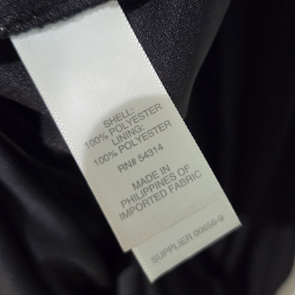Women's Bisou Bisou Black Pleated Maxi Dress Size 16 - Picture 13 of 15